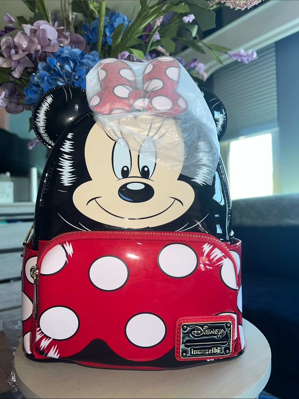 🎈RARE Loungefly Macy’s Disney Parade Minnie Balloon Backpack🎈